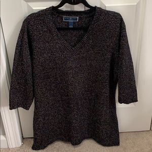 Karen Scott v-neck sweater tunic